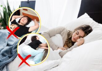 4 sleeping positions that might make you look worse over time