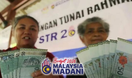 2026 budget bantuan str and sara