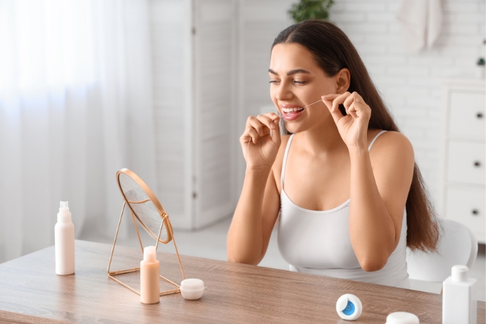 Correct usage of floss picks (1)