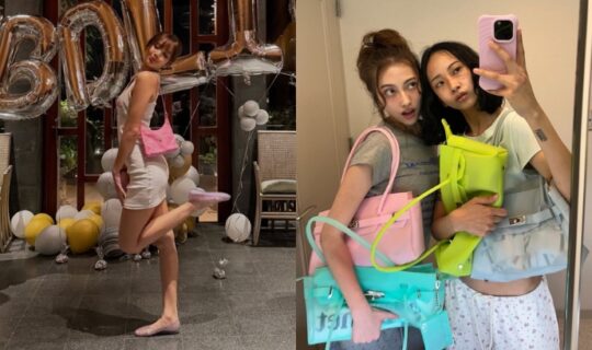 Jelly shoes and jelly bags are suddenly popular again (3)