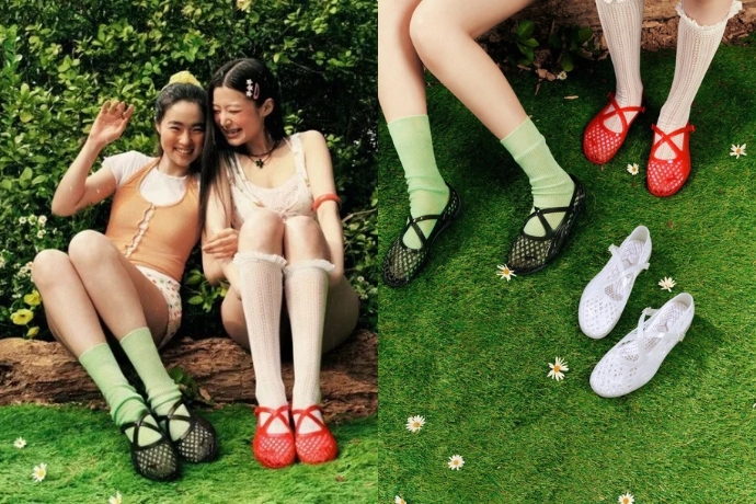 Jelly shoes and jelly bags are suddenly popular again (4)