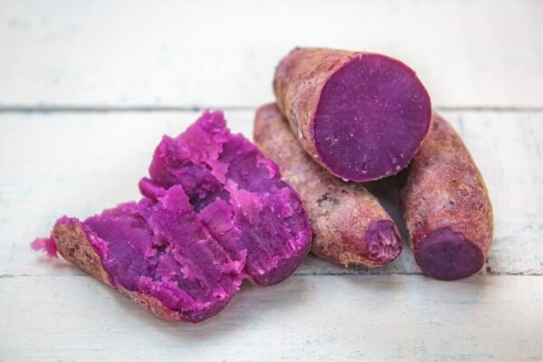 What are the differences between sweet potatoes of different colors (3)
