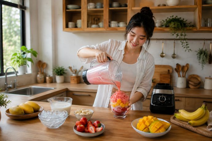 Hot Weather Must Have! Easy DIY Cooling Slush Desserts