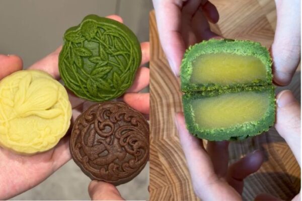 Buttery Cookie Mooncakes