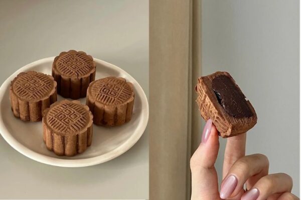 Iceberg Lava Chocolate Snow Skin Mooncakes