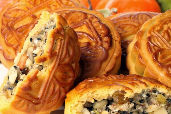 Mixed Nuts Mooncake