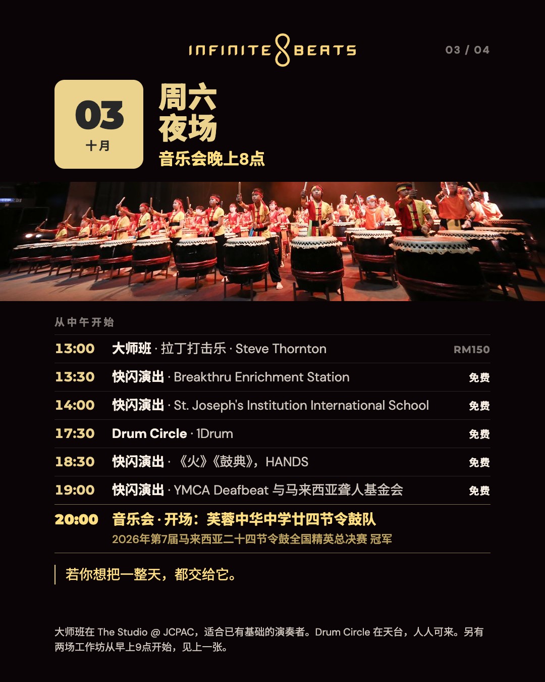 Hands percussion presents kaleidoscope viii infinite beats (2)
